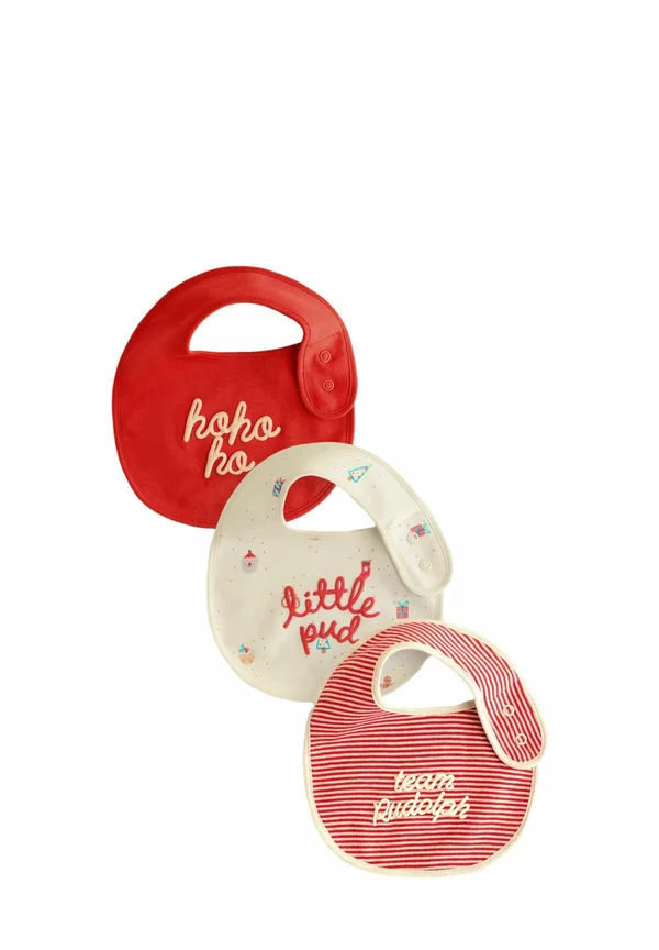 3 PACK - Bib - red