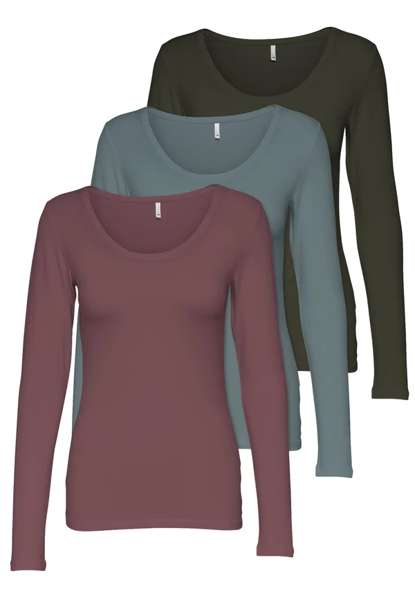 3 PACK - Long sleeved top - mix5 fn ss rb
