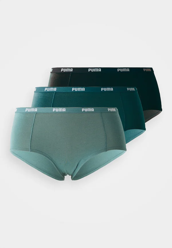 3 PACK - Pants - dark green moss