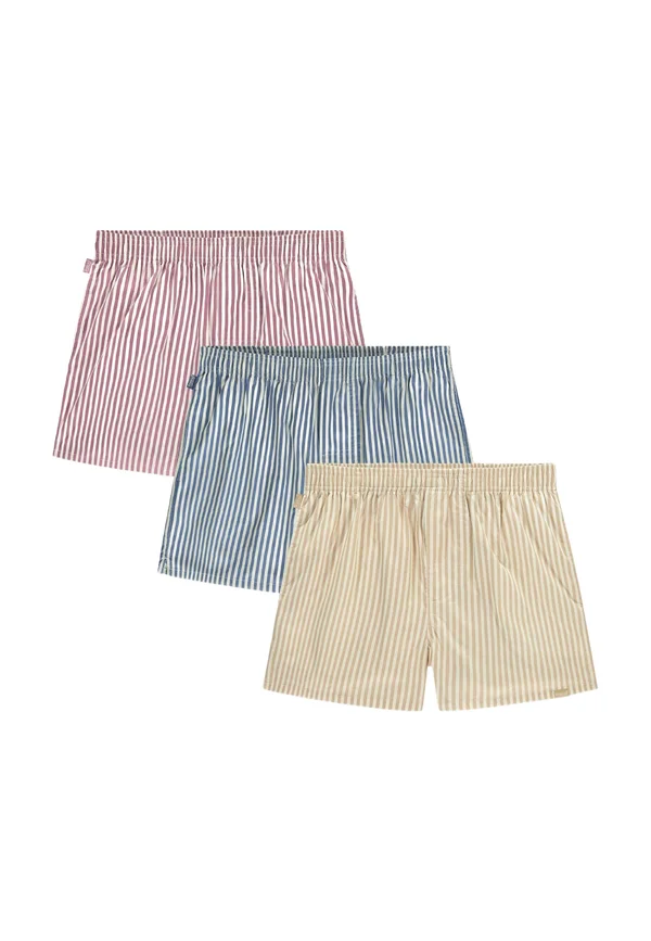 3-PACK - PASTEL STRIPED  - Boxer shorts - yellow pink blue