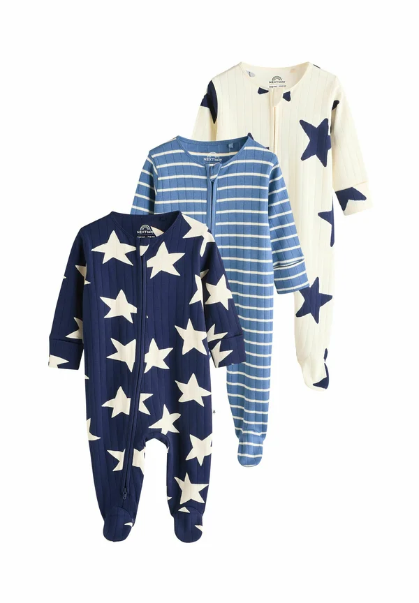 3 PACK REGULAR FIT  - Sleep suit - navy