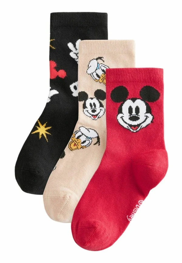 3 PACK - REGULAR FIT - Socks - mickey mouse red white black