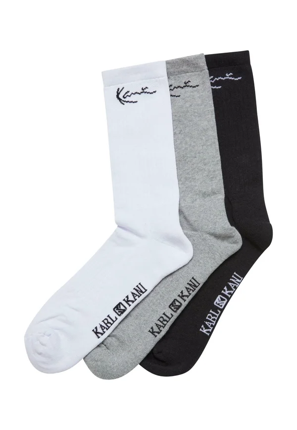 3 PACK - Socks - black grey white