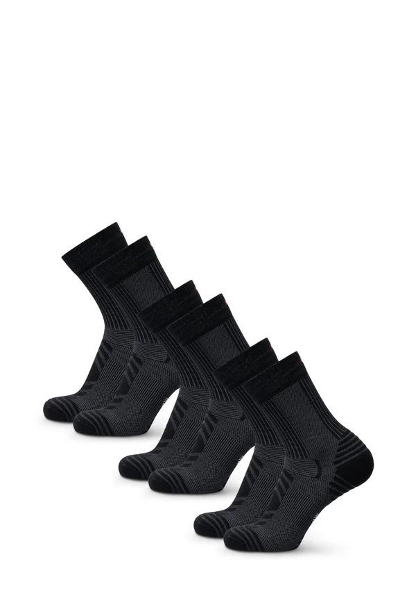 3-PACK  - Sports socks - black