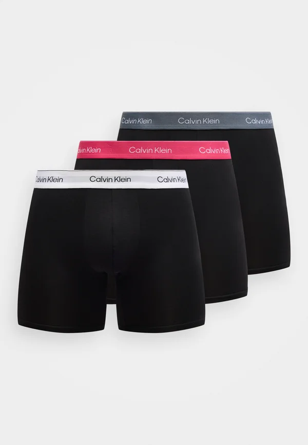 3 PACK - Trunks - black/turbulence/white