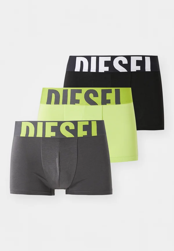 3 PACK - Trunks - grey/black/green
