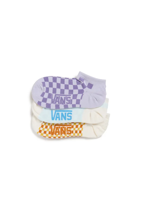 3 PACK VANS CHECK KICK - Socks - purple haze