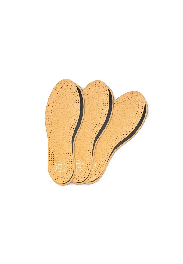 3 PAIR PACK PECARI CARBON - ELEGANT AND COMFORTABLE - Insole - beige
