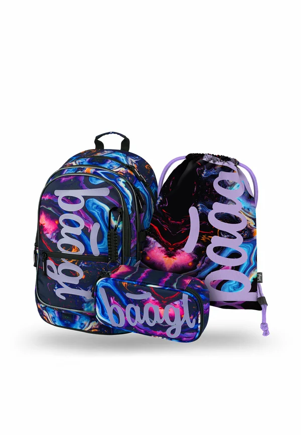 3 SET ERGONOMISCHE  CORE  - School set - violett