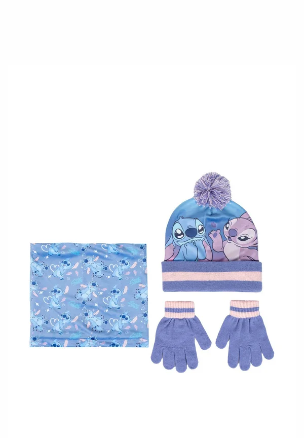 3 SET PIECES STITCH  - Gloves - blue