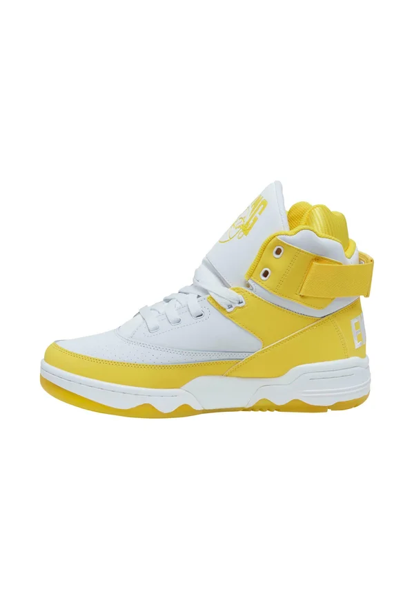 33 HI - High-top trainers - white vibrant yellow vibrant yellow