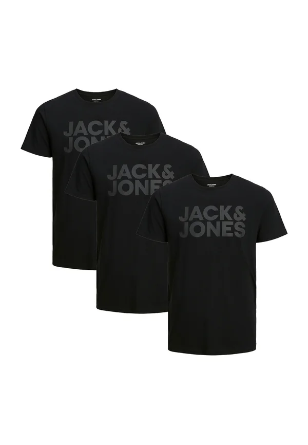3ER PACK CORP  - Print T-shirt - black
