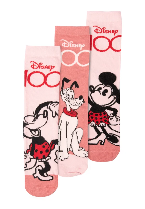 3ER PACK MINNIE MOUSE - Socks - rosa