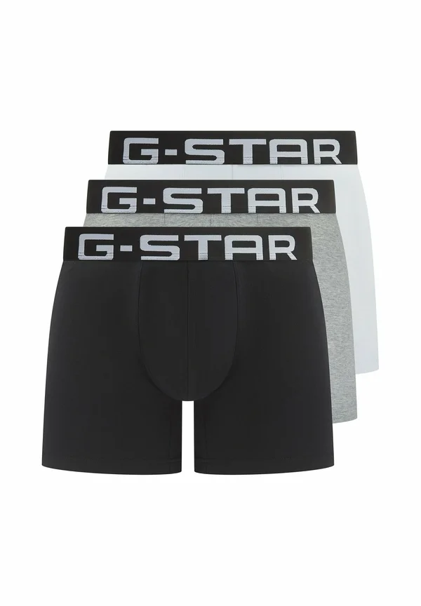 3ER PACK OAK - Trunks - weiß grau schwarz