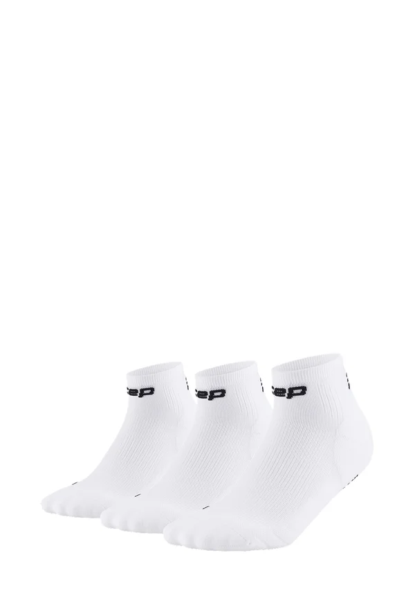 3ER-PACK RUN COMPRESSION LOW CUT - Sports socks - white