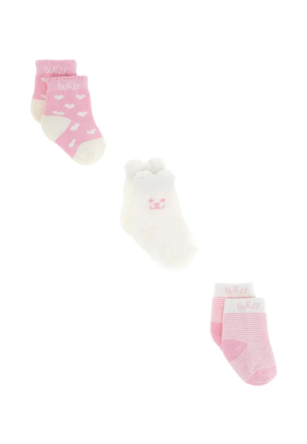 3ER-PACK  - Socks - mehrfarbe/rose