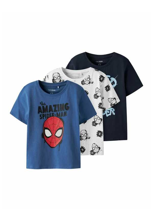3ER-PACK SPIDER-MAN - Print T-shirt - navy blazer