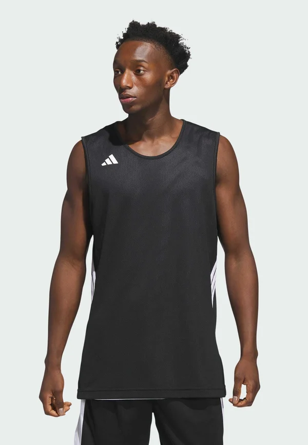 3G SPEED REVERSIBLE BASKETBALL  - Top - black   white