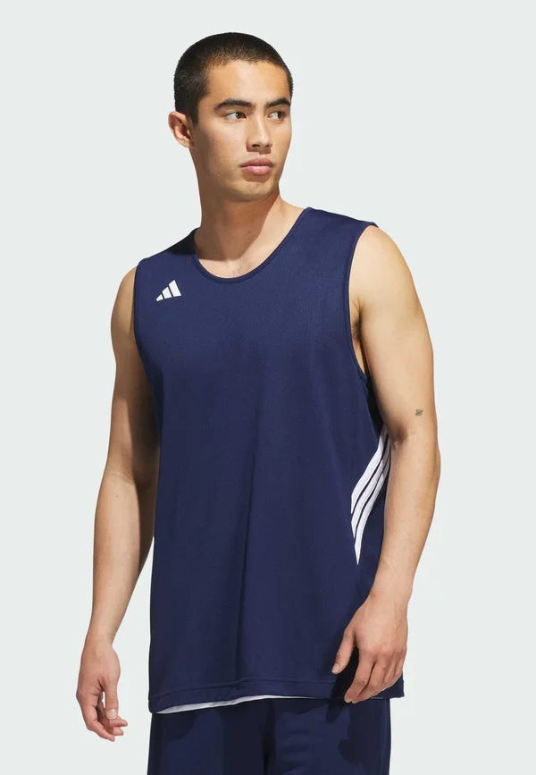3G SPEED REVERSIBLE BASKETBALL  - Top - team navy   white