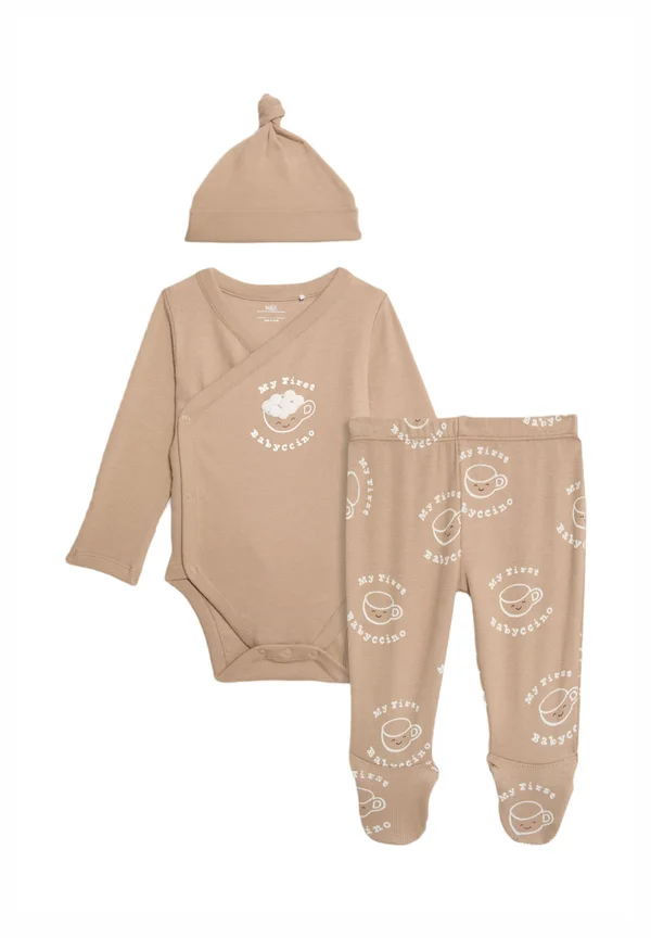 3PC STARTER SET - Base layer - beige mix