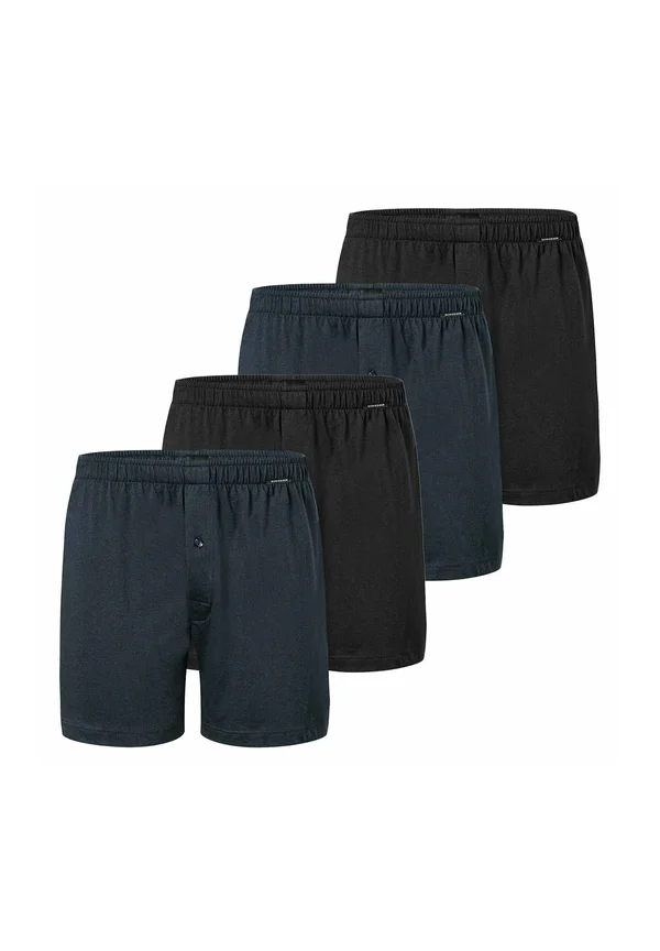 4 PACK - Boxer shorts - schwarz dunkelblau