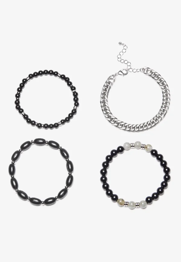 4 PACK - Bracelet - silver-coloured
