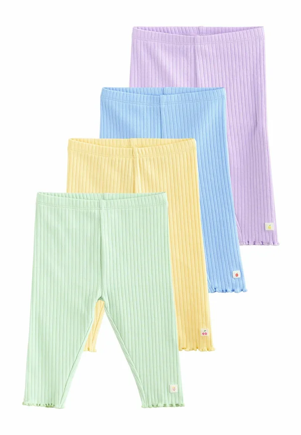 4 PACK REGULAR FIT - Leggings - Trousers - multi pastel colour