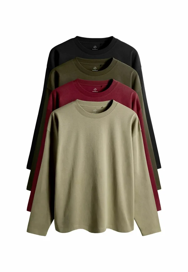 4 PACK REGULAR FIT - Long sleeved top - multi