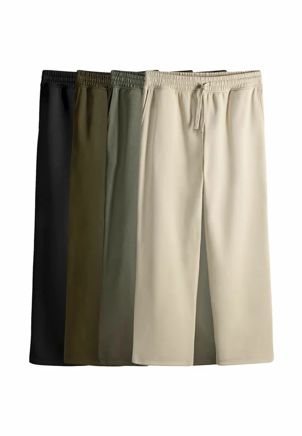 4 PACK WIDE JOGGER  - Tracksuit bottoms - black green