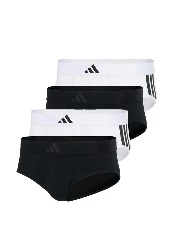 4ER PACK - Briefs - white   black