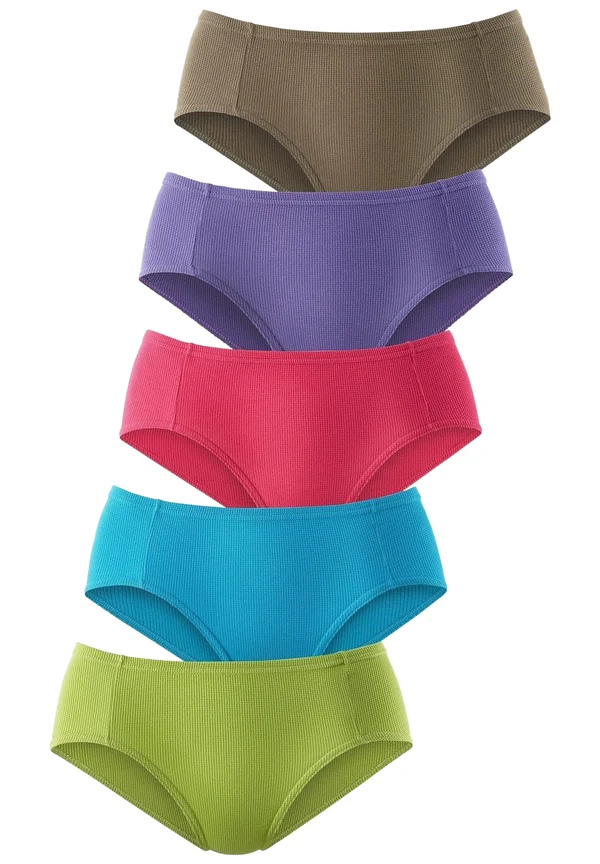 5 PACK JAZZ - Briefs - grün  türkis  pink  lila  olivgrün