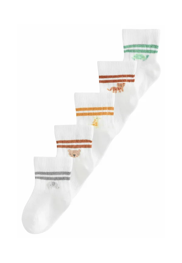 5 PACK - Socks - white stripe