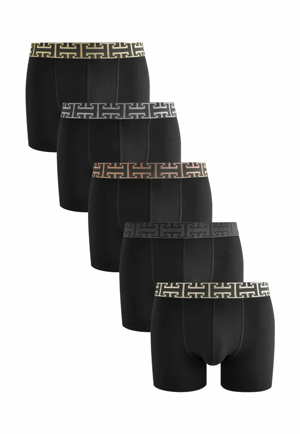 5 PACK - Trunks - black mixed metallic pattern waistband