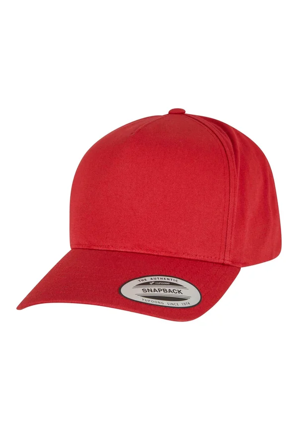 5-PANEL CURVED SNAPBACK - Cap - mars red
