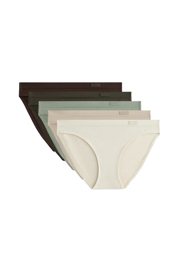5 SEAMLESS SOFT TOUCH CLASSIC - Briefs - mottled green