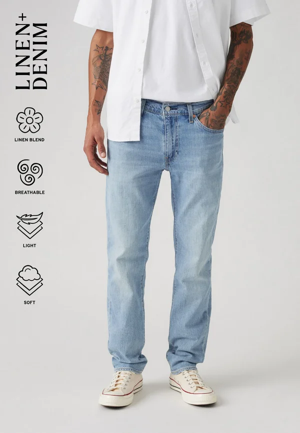 511® SLIM - Straight leg jeans - on the horizon ltwt linen+ denim