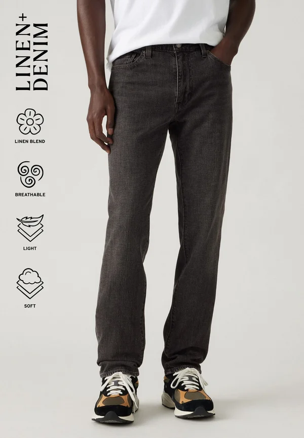 511® SLIM - Straight leg jeans - winner takes all ltwt linen+ denim