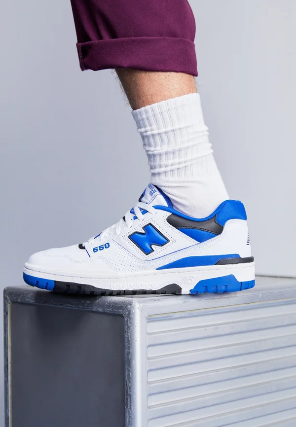 550 UNISEX - Trainers - white/royal