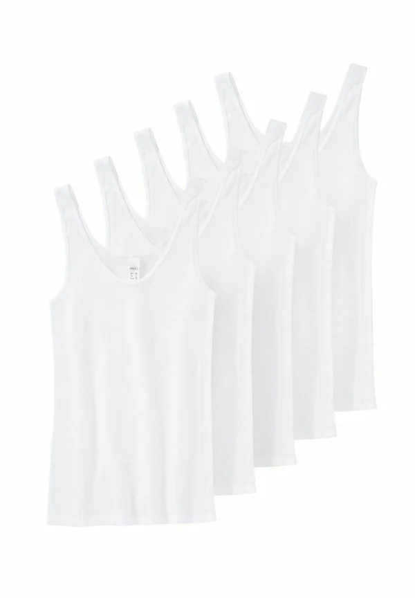 5ER PACK - Undershirt - weiß