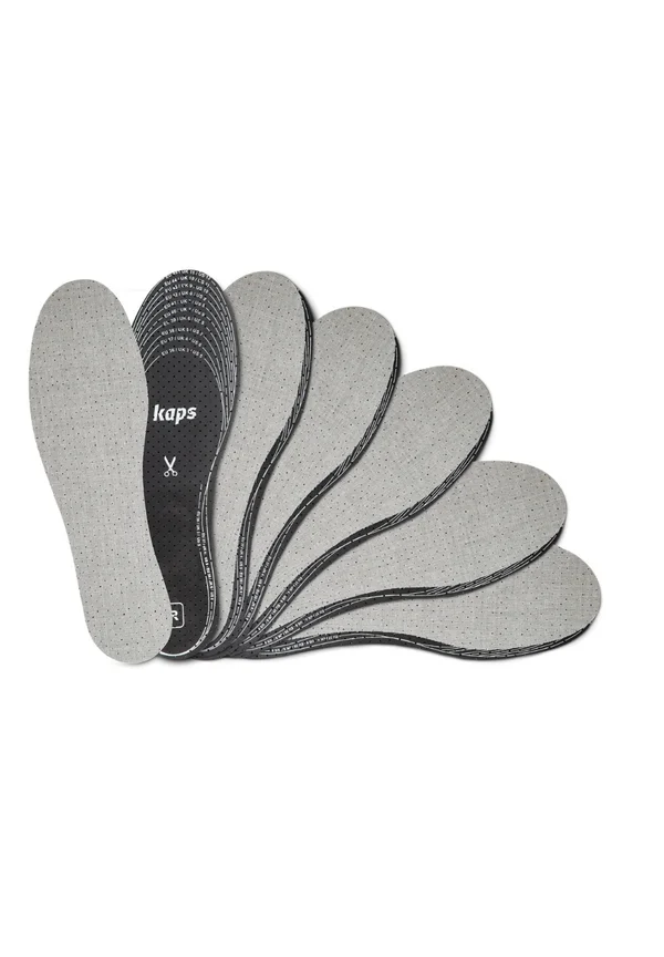 6 PACK ANTI ODOUR SHOE INSOLES CUT TO FIT - Insole - grey
