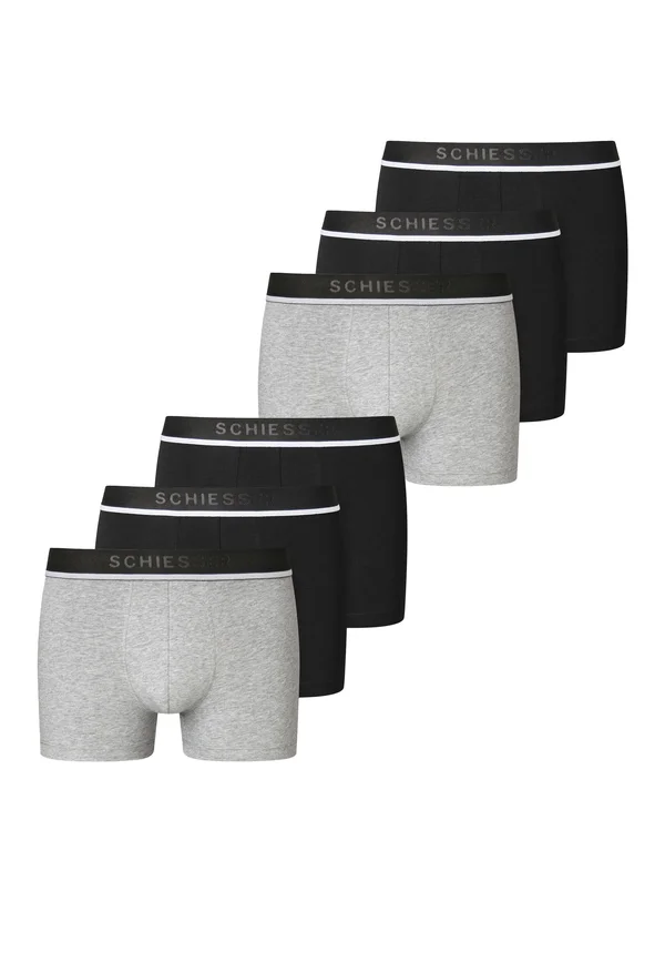 6-PACK - Trunks - graumel schwarz