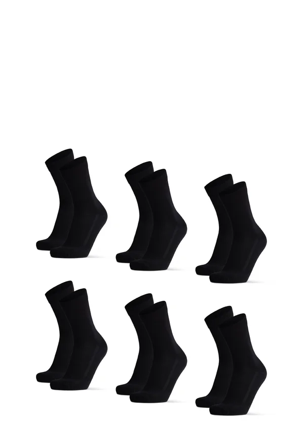 6-PACK ULTRASOFT - Socks - black