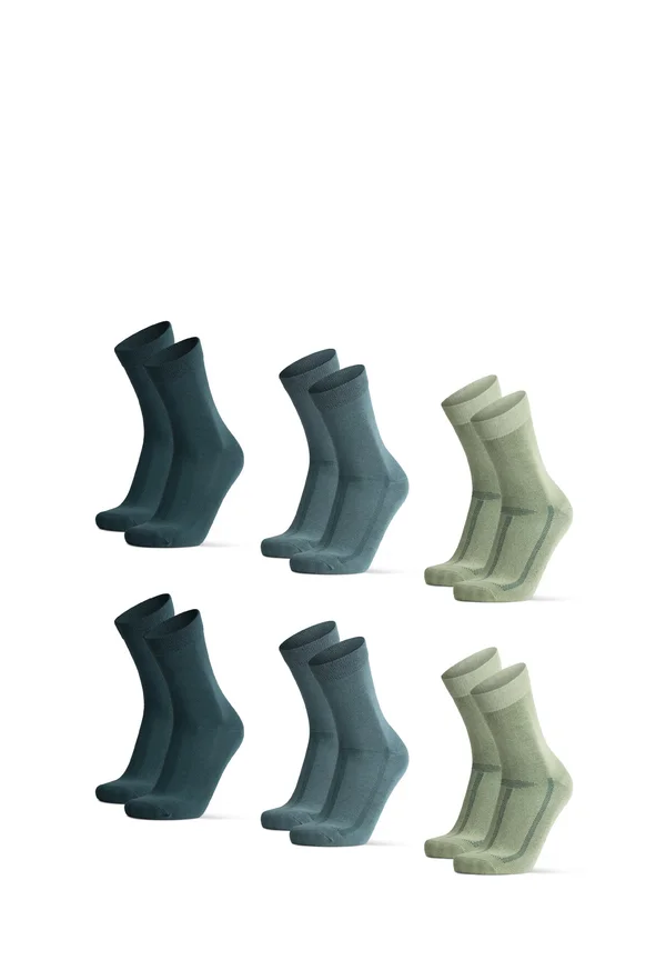 6-PACK ULTRASOFT - Socks - green