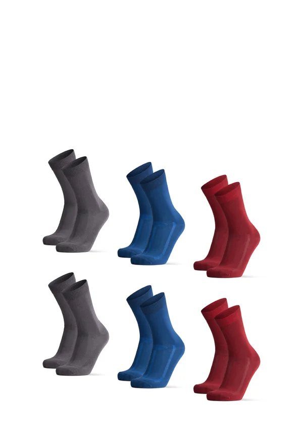 6-PACK ULTRASOFT - Socks - grey/blue/red