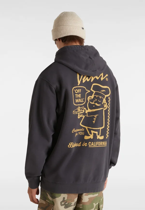 66 BAKED IN LOOSE FIT HOODIE - Hoodie - black