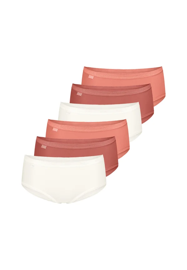 6ER PACK BASIC MIDI - Briefs - orange