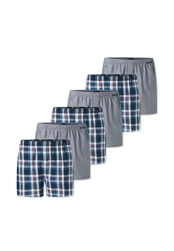 6ER PACK  - Boxer shorts - blau   grau