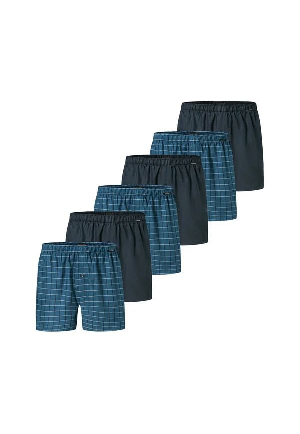 6ER PACK WEB - Boxer shorts - dunkelblau   blau