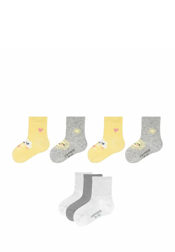 7 PACK - Socks - fog melange