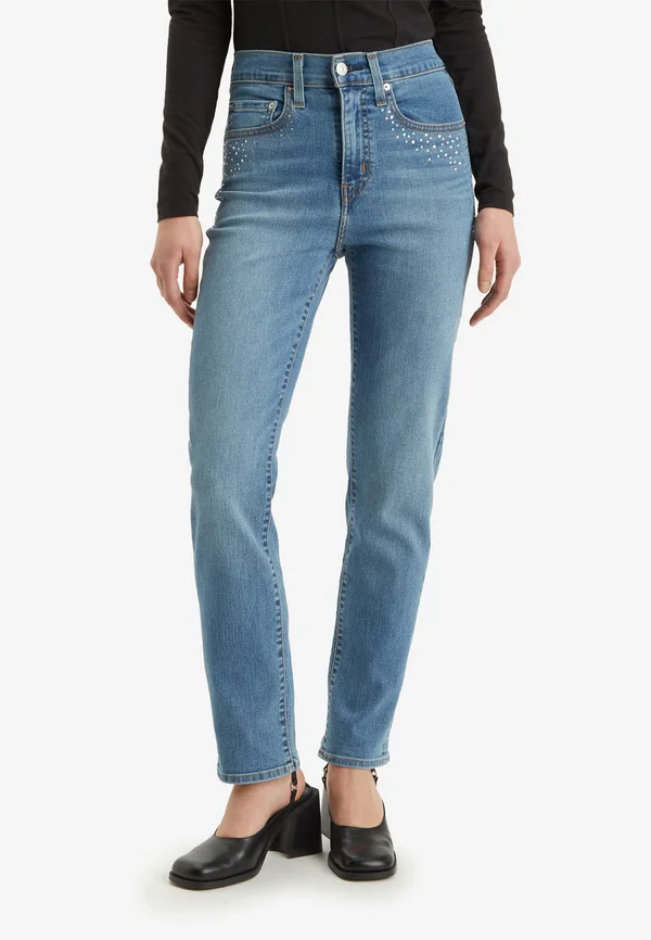 724™ HIGH RISE STRAIGHT - Straight leg jeans - camp denim